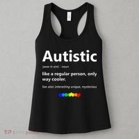 Autistic Meaning Funny Autism Awareness Month Women's Tank Top thumb 3