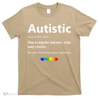 Autistic Meaning Funny Autism Awareness Month T-Shirt thumb 0