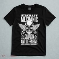 Aircraft Mechanic Flying Tools And Offensive Language, Plane T-Shirt thumb 5