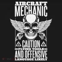 Aircraft Mechanic Flying Tools And Offensive Language, Plane Bucket Hat thumb 4