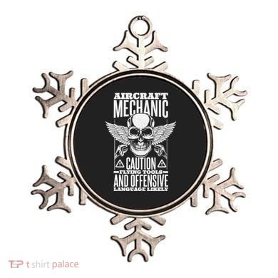 Aircraft Mechanic Flying Tools And Offensive Language, Plane Ornament
