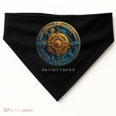 Antikythera Mechanism Greek Computer Ancient Greece USA-Made Doggie Bandana