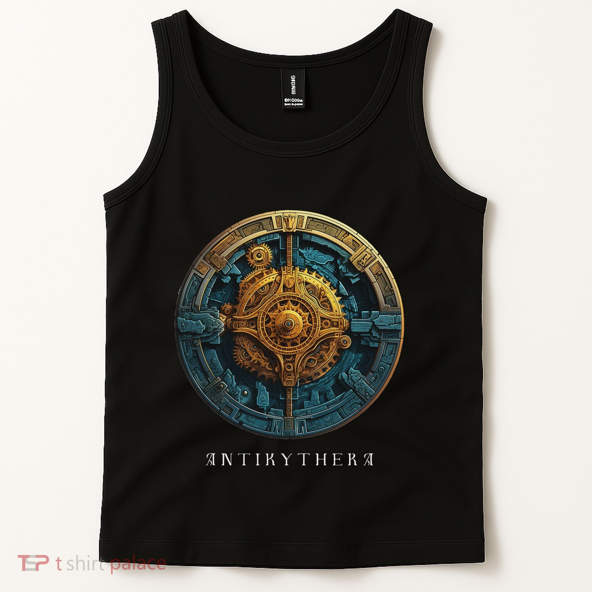 Antikythera Mechanism Greek Computer Ancient Greece Tank Top