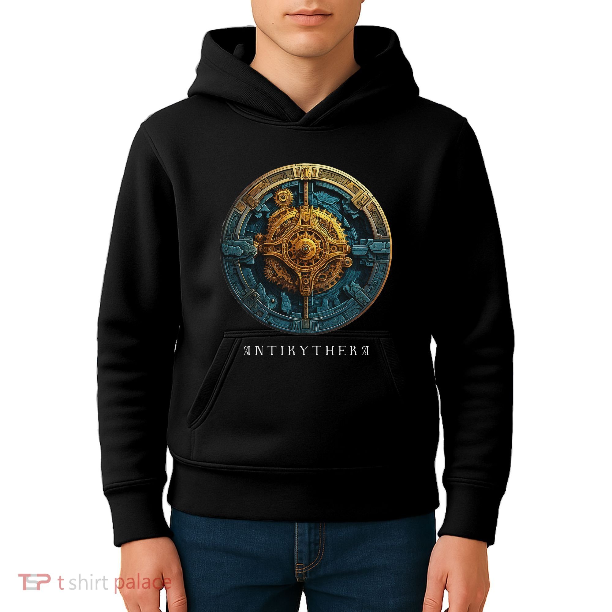Antikythera Mechanism Greek Computer Ancient Greece Kids Hoodie