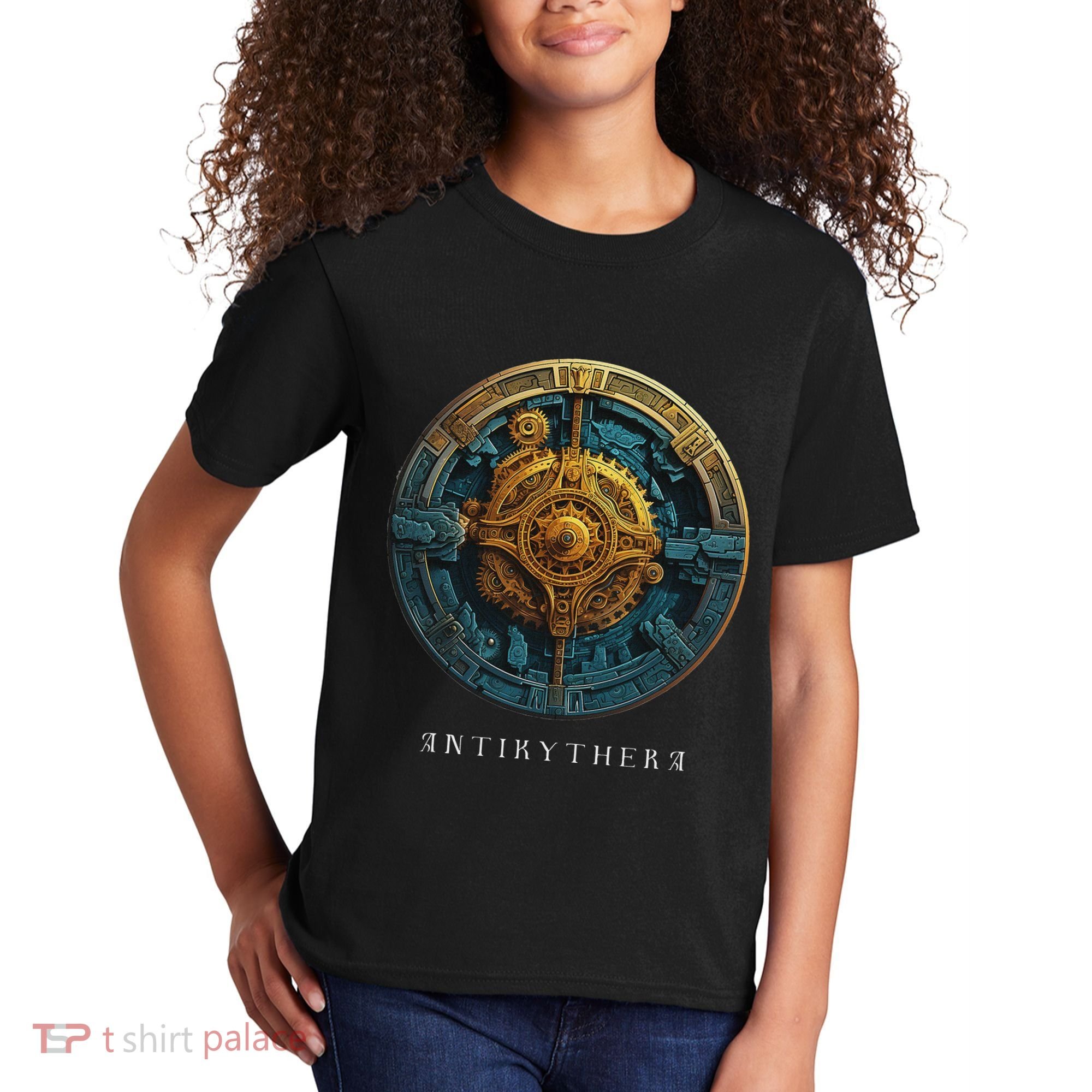 Antikythera Mechanism Greek Computer Ancient Greece Kids T-Shirt