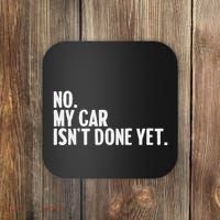 Auto Mechanic Garage Joke For Car Guy Lover Racer Enthusiast Coaster thumb 0