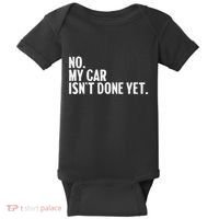 Auto Mechanic Garage Joke For Car Guy Lover Racer Enthusiast Baby Bodysuit thumb 0