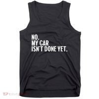 Auto Mechanic Garage Joke For Car Guy Lover Racer Enthusiast Tank Top thumb 0