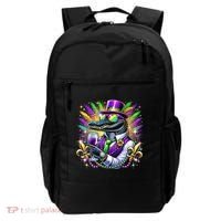 Alligator Mardi Gras Carnival Party Outfit Backpack thumb 0