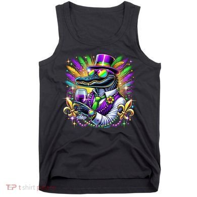 Alligator Mardi Gras Carnival Party Outfit Tank Top