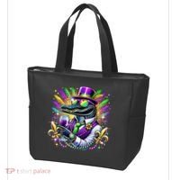 Alligator Mardi Gras Carnival Party Outfit Tote Bag thumb 3