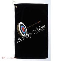 Archery Mom Gift Golf Towel thumb 0