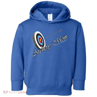 Archery Mom Gift Toddler Hoodie