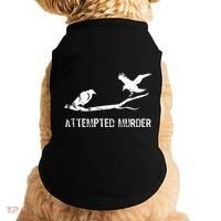 Attempted Murder Gift For Literary Readers And Writers Doggie Tank thumb 0