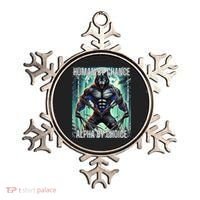 Alpha Male Human By Chance Alpha By Choice Alpha Wolf Ornament thumb 0