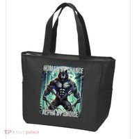 Alpha Male Human By Chance Alpha By Choice Alpha Wolf Tote Bag thumb 3