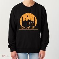 Alhamdulillah Muslim Holidays Islamic Eid Al Fitr Gift Women's Sweatshirt thumb 0