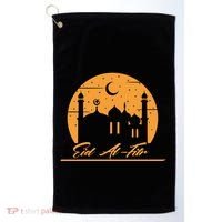 Alhamdulillah Muslim Holidays Islamic Eid Al Fitr Gift Golf Towel thumb 0