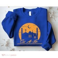 Alhamdulillah Muslim Holidays Islamic Eid Al Fitr Gift Sweatshirt thumb 2