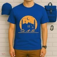 Alhamdulillah Muslim Holidays Islamic Eid Al Fitr Gift T-Shirt thumb 6
