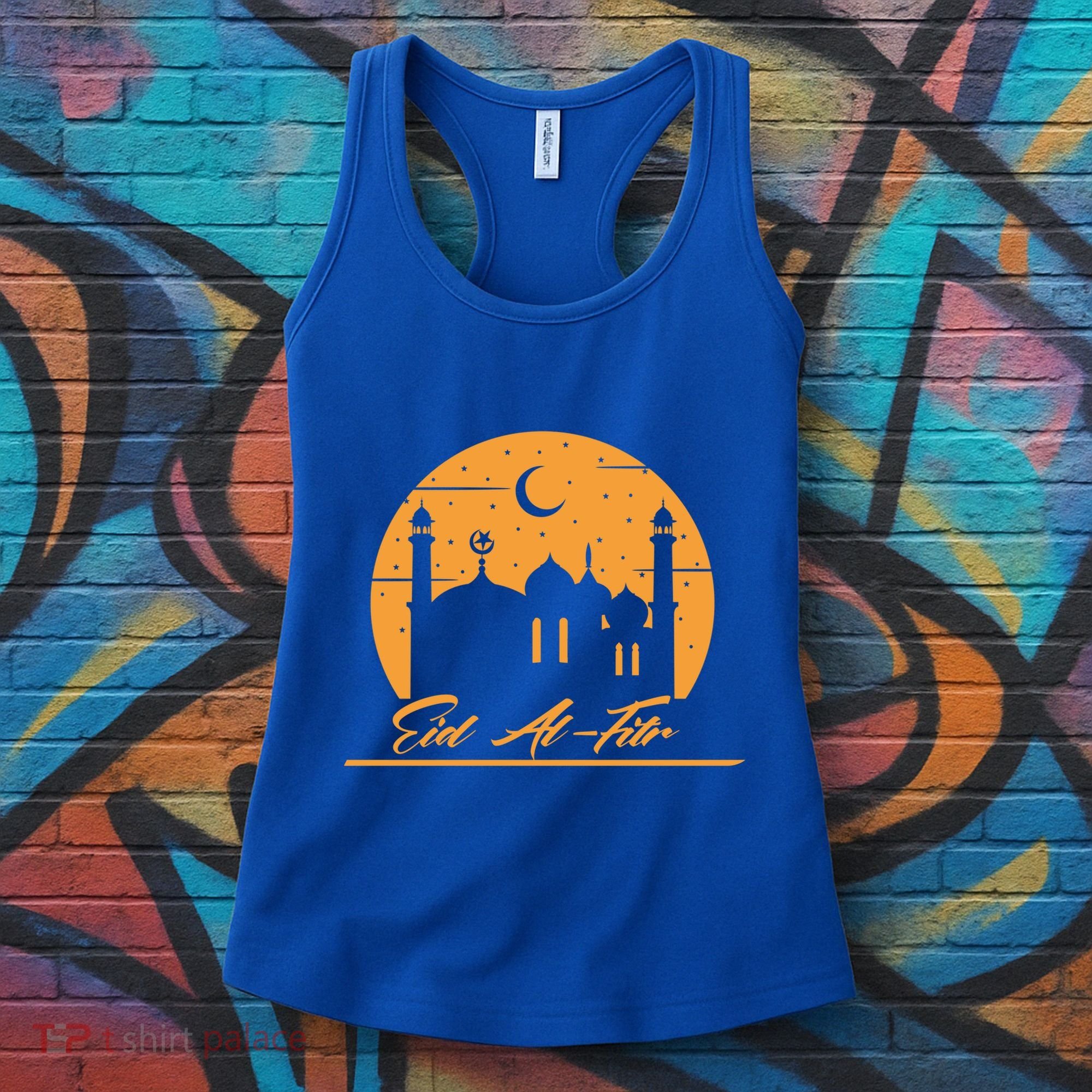 Alhamdulillah Muslim Holidays Islamic Eid Al Fitr Gift Women's Tank Top