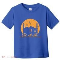 Alhamdulillah Muslim Holidays Islamic Eid Al Fitr Gift Toddler T-Shirt thumb 0