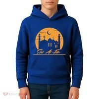 Alhamdulillah Muslim Holidays Islamic Eid Al Fitr Gift Kids Hoodie thumb 4