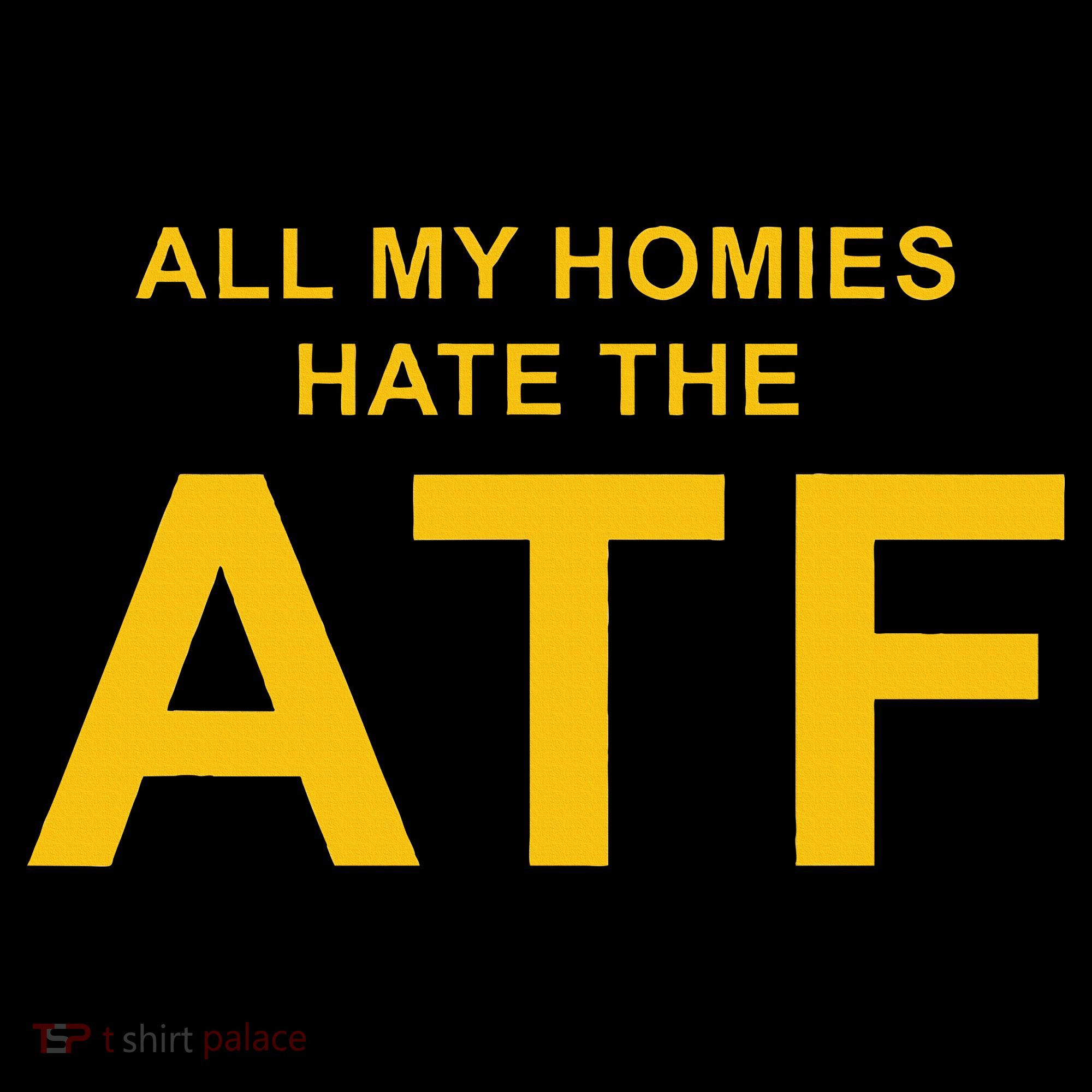 All My Homies Hate The Atf Quote Women's Hoodie