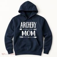 Archery Mom Hunting Archer Bow Hunter Arrow Tee Hoodie thumb 0