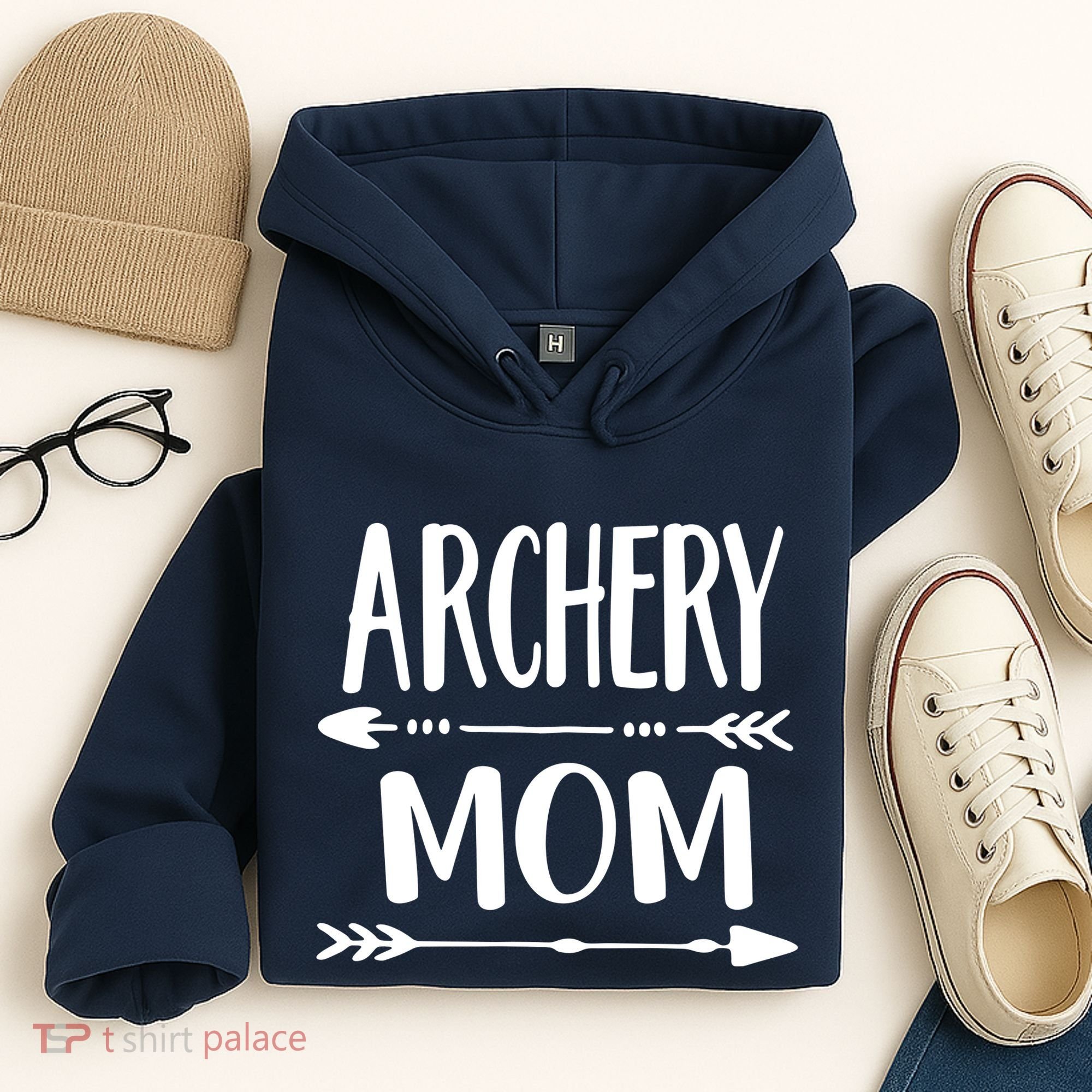 Archery Mom Hunting Archer Bow Hunter Arrow Tee Hoodie