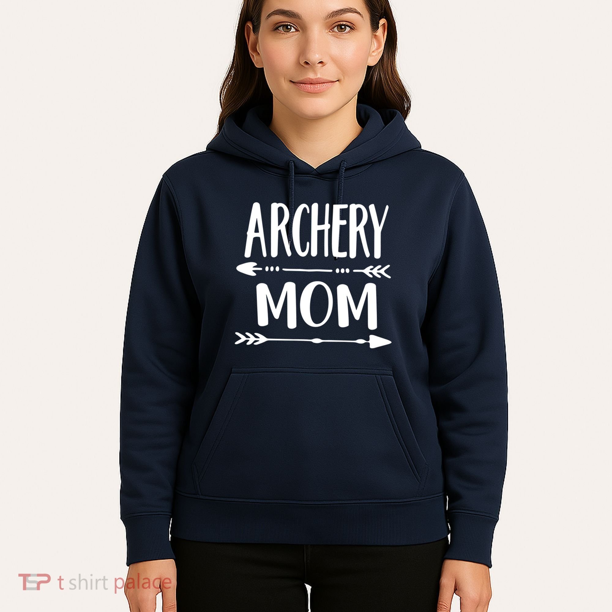 Archery Mom Hunting Archer Bow Hunter Arrow Tee Hoodie