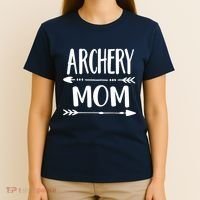 Archery Mom Hunting Archer Bow Hunter Arrow Tee T-Shirt thumb 4
