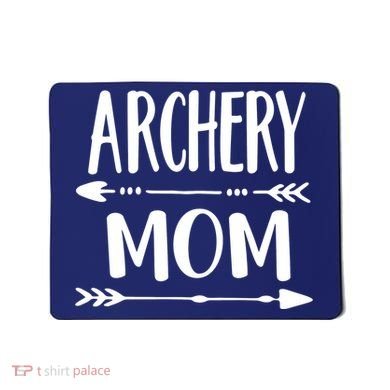 Archery Mom Hunting Archer Bow Hunter Arrow Tee Mousepad