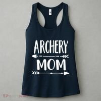 Archery Mom Hunting Archer Bow Hunter Arrow Tee Women's Tank Top thumb 3