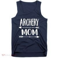 Archery Mom Hunting Archer Bow Hunter Arrow Tee Tank Top thumb 0