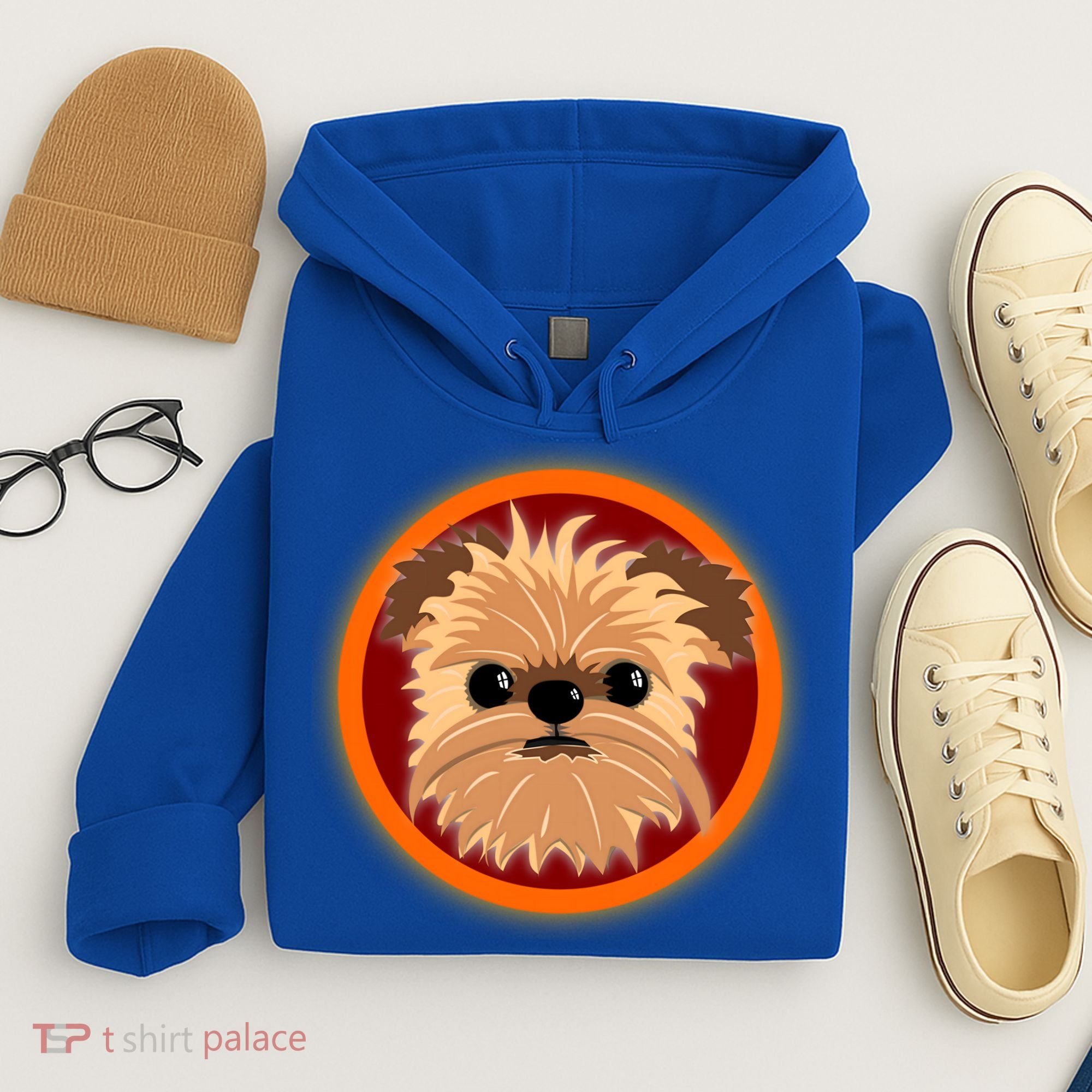 A Must Have Brussels Griffon Coat Of Arms Meaningful Gift Hoodie