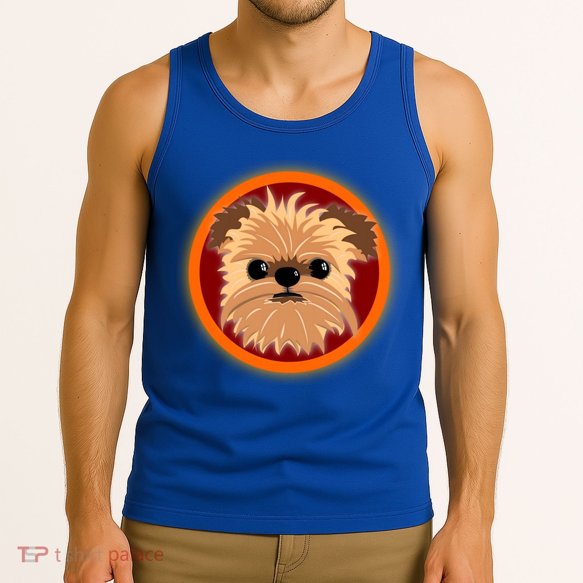 A Must Have Brussels Griffon Coat Of Arms Meaningful Gift Tank Top