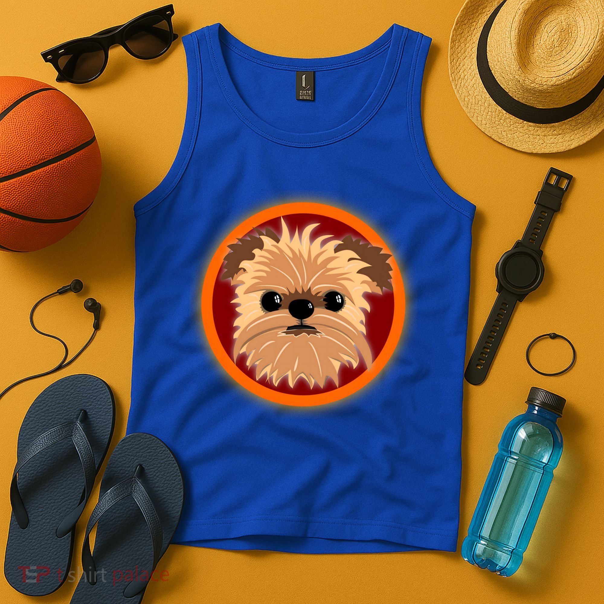 A Must Have Brussels Griffon Coat Of Arms Meaningful Gift Tank Top