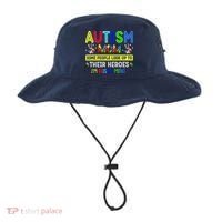 Autism Mom I'm Raising My Hero Awareness Puzzle Bucket Hat thumb 0