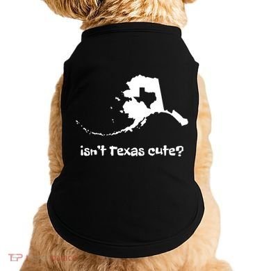 Alaska Map Isnt Texas Cute Funny Design Doggie Tank