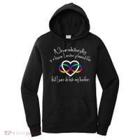 Autism Mom Infinity Neurodiversity Lessons Hearts Women's Hoodie thumb 0