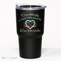 Autism Mom Infinity Neurodiversity Lessons Hearts Tumbler thumb 0