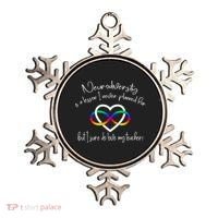 Autism Mom Infinity Neurodiversity Lessons Hearts Ornament thumb 0