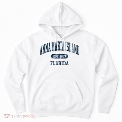 Anna Maria Island Florida Retro Preppy Throwback Souvenir Hoodie