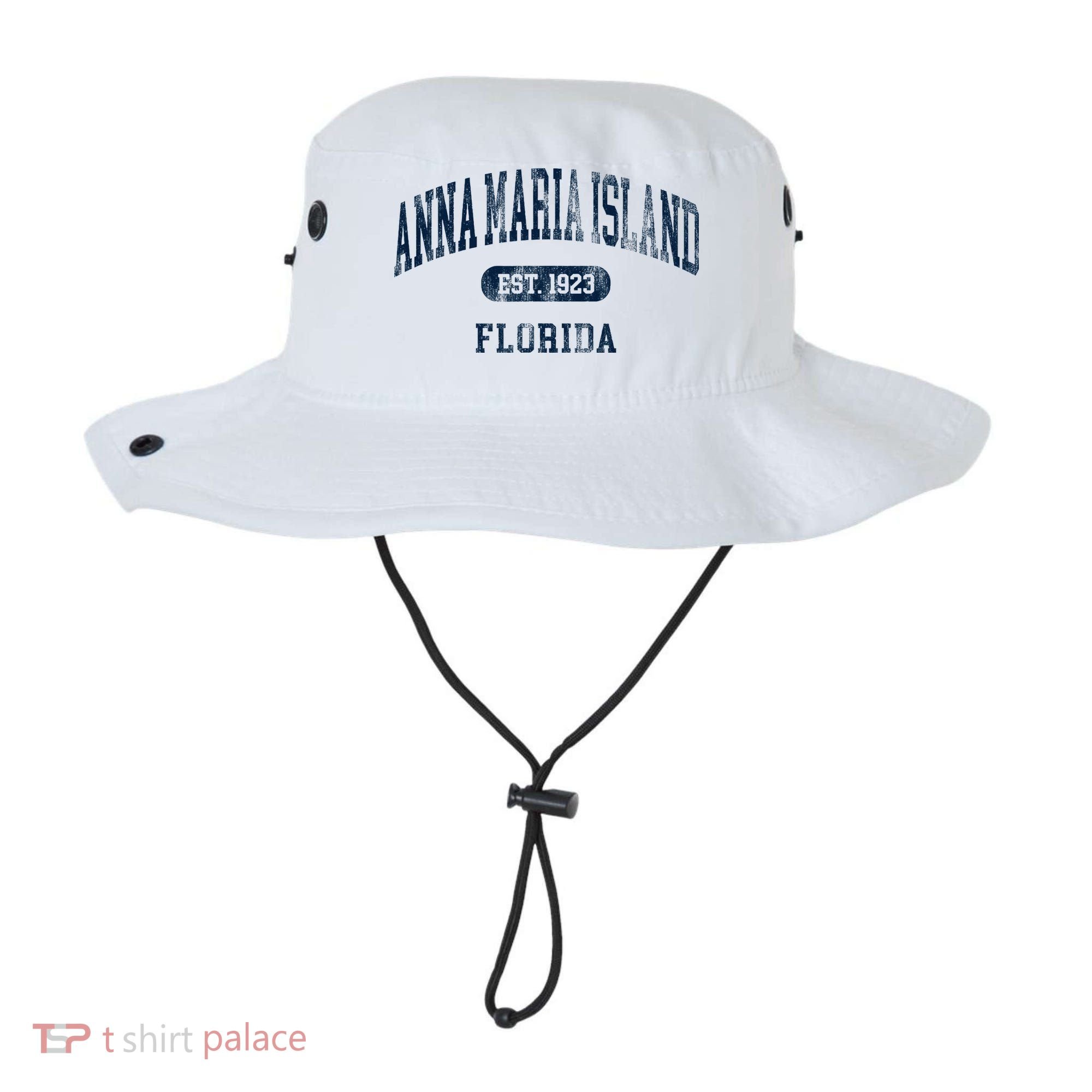 Anna Maria Island Florida Retro Preppy Throwback Souvenir Bucket Hat