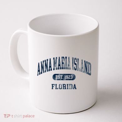 Anna Maria Island Florida Retro Preppy Throwback Souvenir Coffee Mug