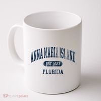 Anna Maria Island Florida Retro Preppy Throwback Souvenir Coffee Mug thumb 0