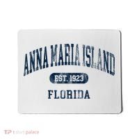 Anna Maria Island Florida Retro Preppy Throwback Souvenir Mousepad thumb 0