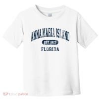 Anna Maria Island Florida Retro Preppy Throwback Souvenir Toddler T-Shirt thumb 0