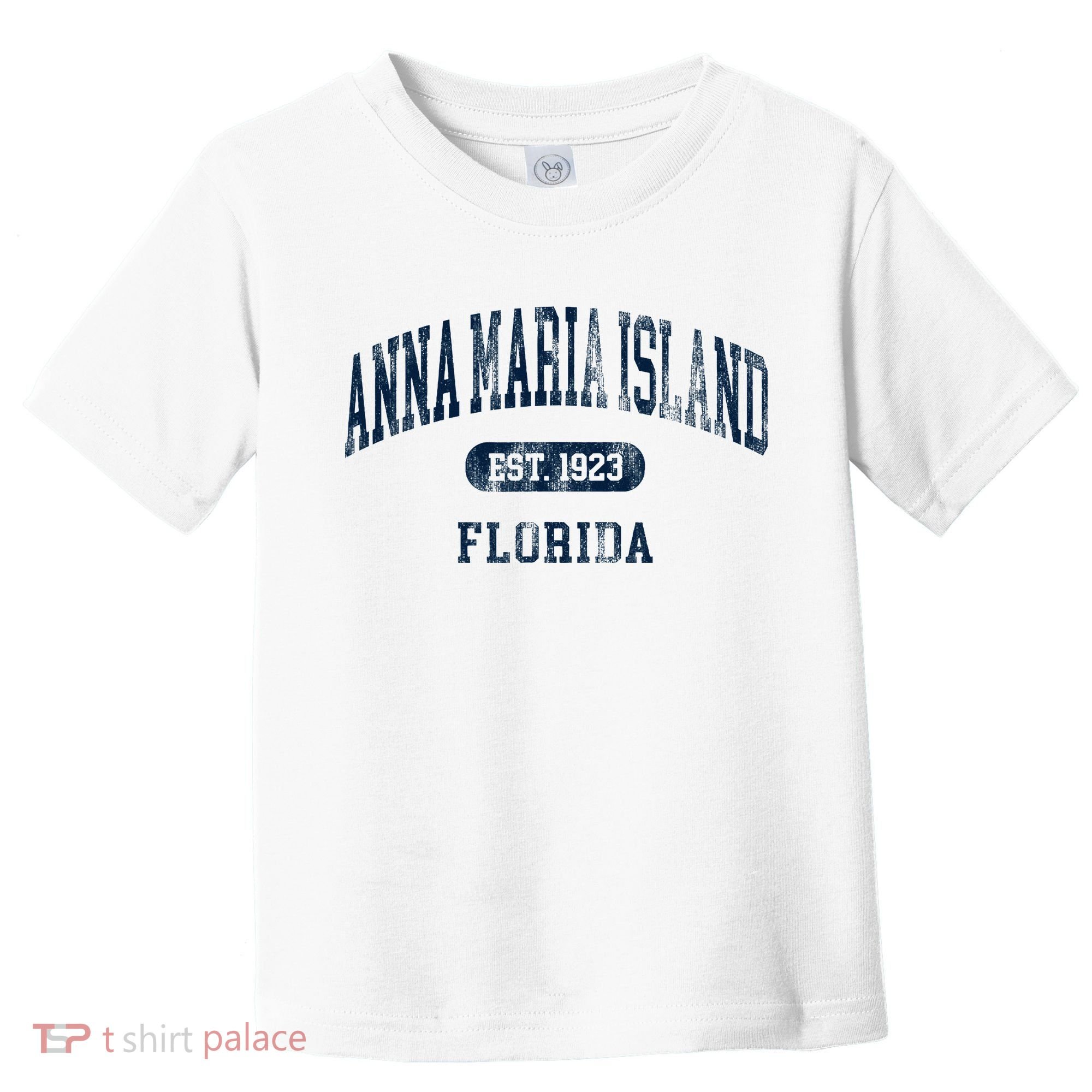 Anna Maria Island Florida Retro Preppy Throwback Souvenir Toddler T-Shirt